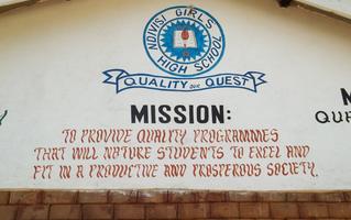 Mission statement at school in Kenya